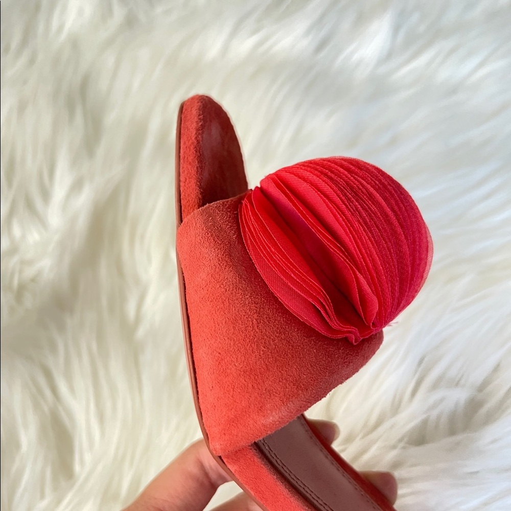 Mercedes Castillo suede and shell sandals - Picture 6 of 7